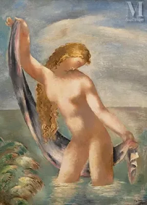Eugène ZAK (Mogilno 1884- Paris 1926) — Baigneuse