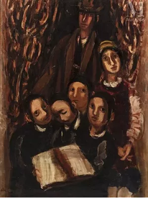 Zygmunt MENKES (Lviv 1896- New York 1986) — La famille