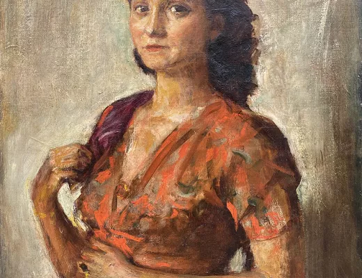 Portrait d'une jeune femme 