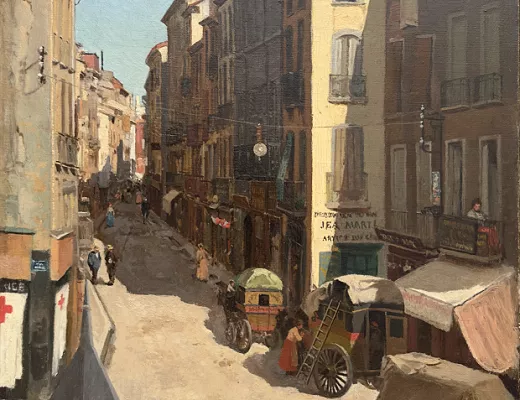Diligences au Pont d’en Vessie à Perpignan