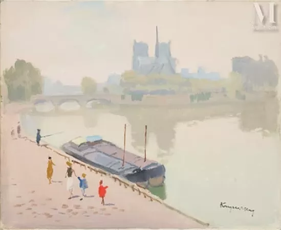 Quais de Seine et Notre Dame de Paris