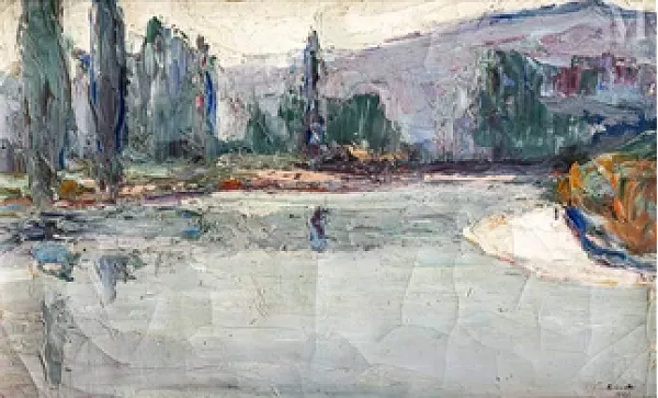 Paysage à la rivière
