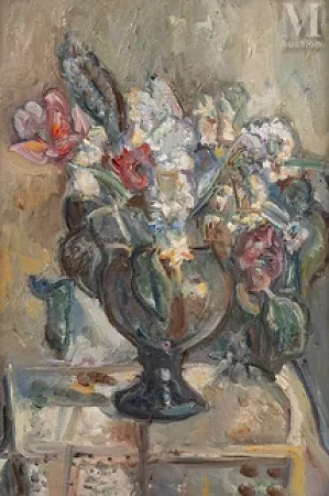 Fleurs dans un vase