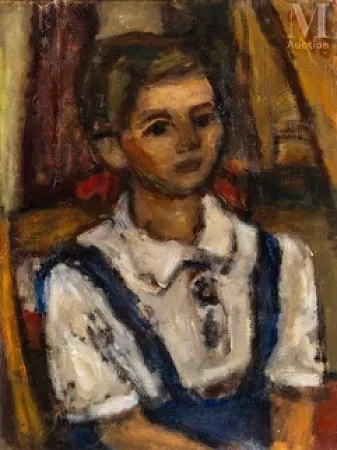Jeune fille assise