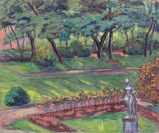 Vue d'un parc