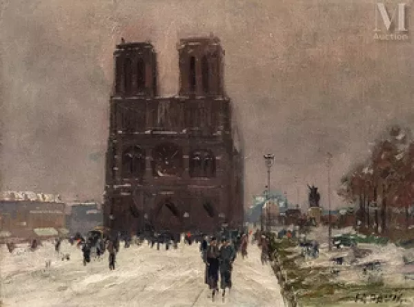 Vue de Notre Dame de Paris