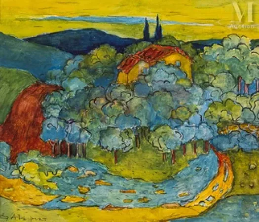 Maison près de la rivière