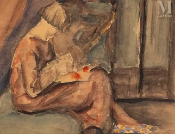 Jeune fille à la lecture