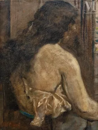 Demi-nu de dos