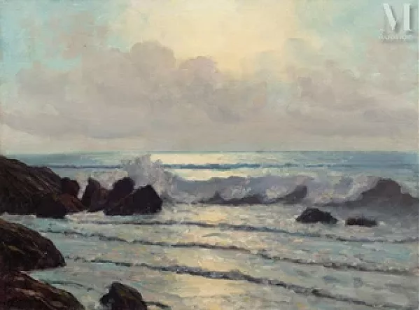Le flot des vagues