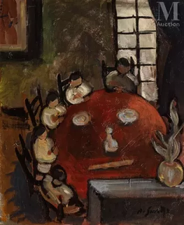 Le repas en famille