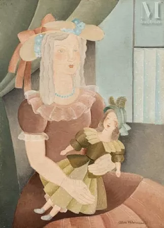 Femme à la poupée
