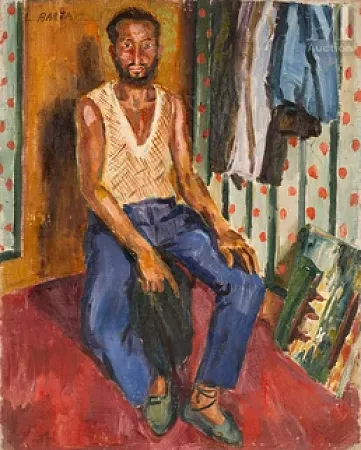 Autoportrait du peintre dans son atelier