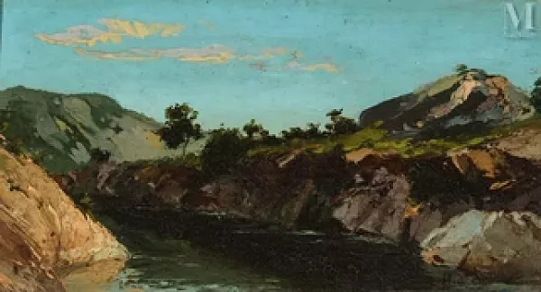 Le bord de la Pique dans les Pyrénées