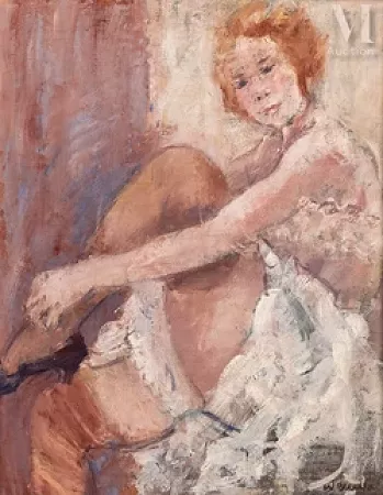 Danseuse de French cancan