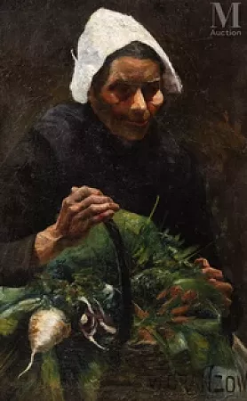 Normande au panier de légumes