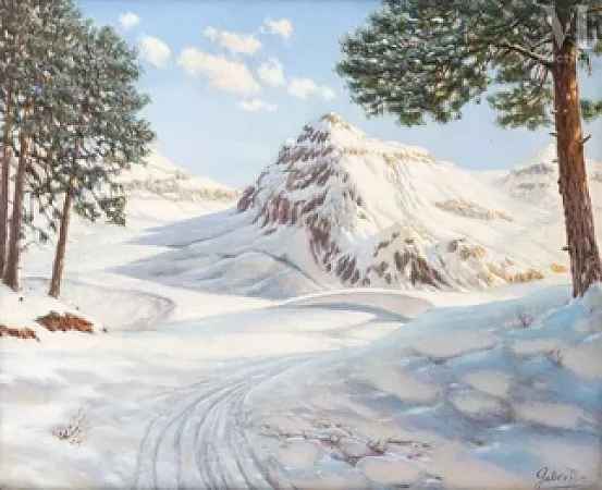 Paysage enneigé