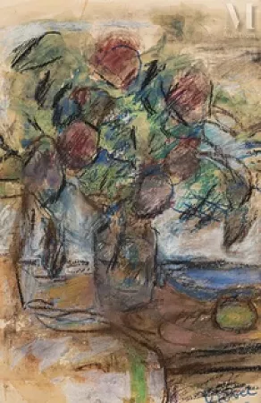 Fleurs dans un vase