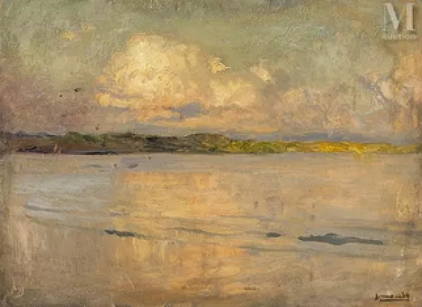 Bord de mer, effet de lumière