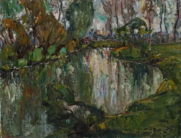 Paysage à la rivière
