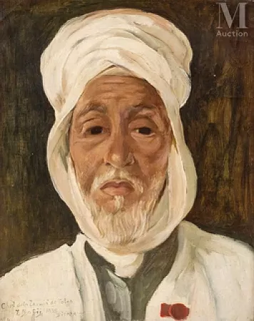 Portrait du chef de la Zavuia de Tolga