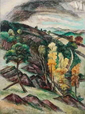 Paysage vallonné