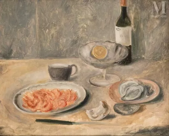 Nature morte aux fruits de mer