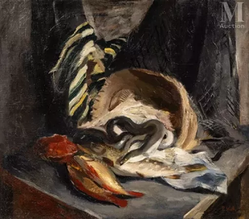 Nature morte aux poissons