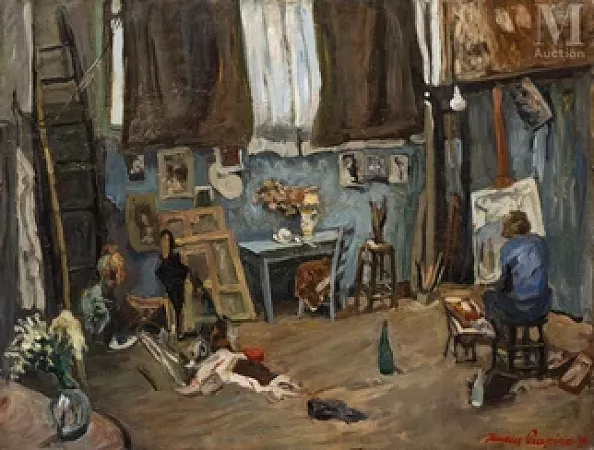 L'atelier de l'artiste