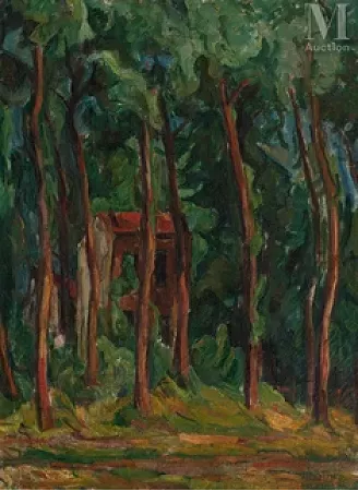Maison au toit rouge