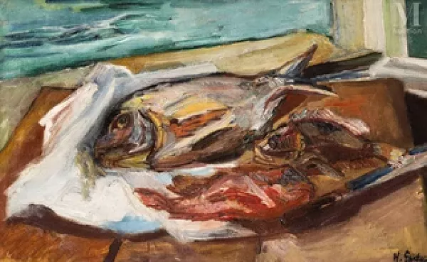 Nature morte aux poissons