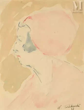 Jeanne Leygues de Terlikowska de profil