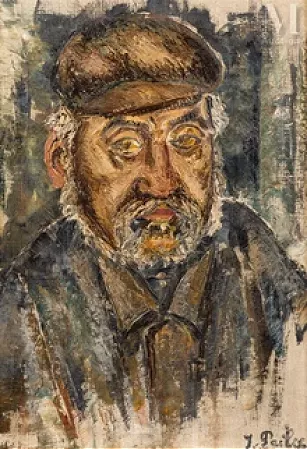 Portrait d'homme à la casquette