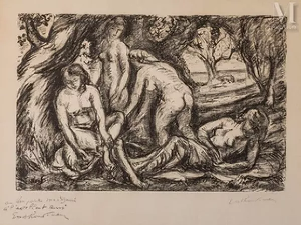 Les baigneuses