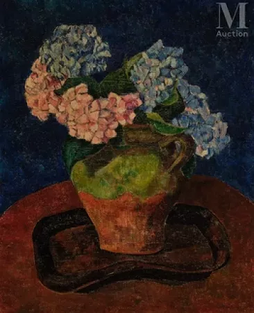 Bouquet d'hortensias
