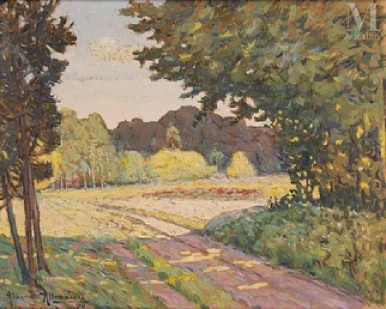 Paysage, effets de lumière