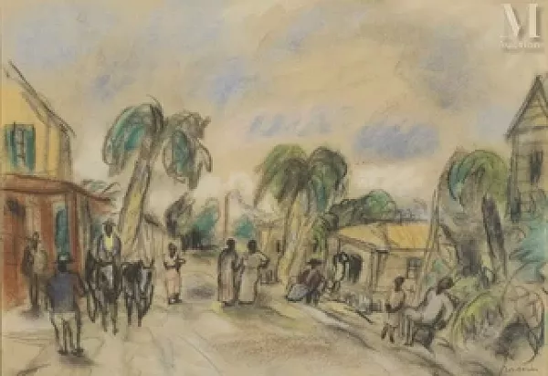 Scène de rue à Cuba