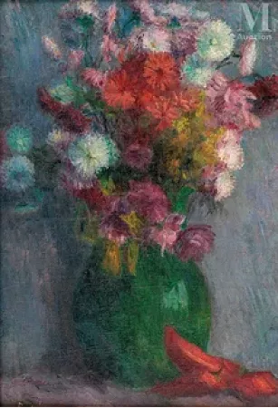 Bouquet de fleurs dans un vase