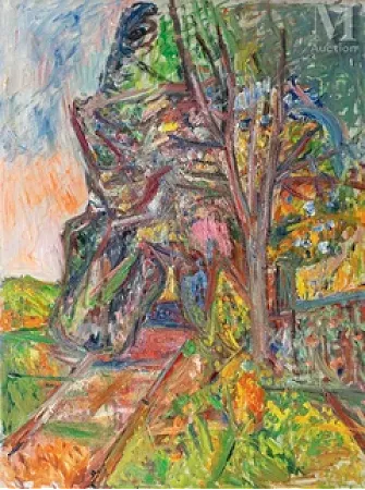 Paysage à l'arbre, Céret