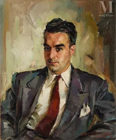 Portrait d’homme en costume