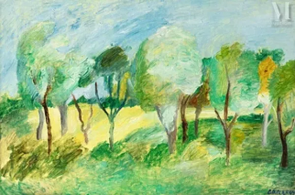 Les arbres, circa 1925