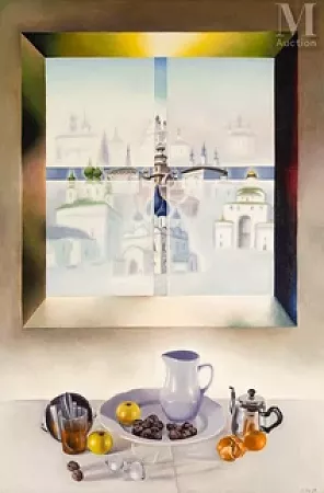 Edouard ZELENINE (Russie 1938 - Paris 2002) — Ma Sainte Russie