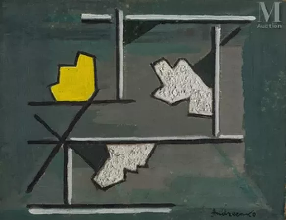 Composition abstraite, 1963