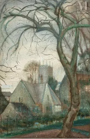 Scène de village