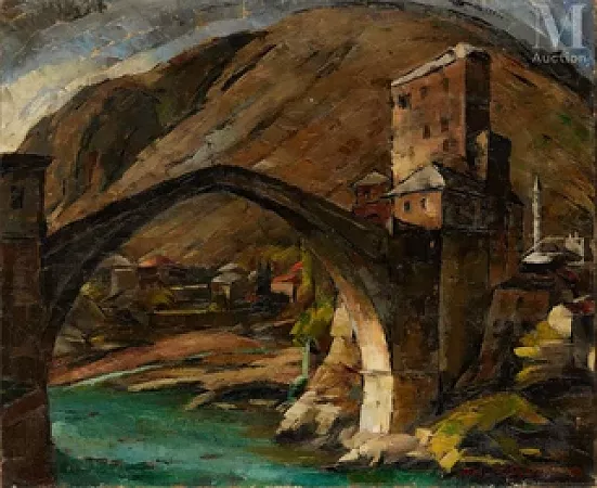 Le vieux pont à Mostar