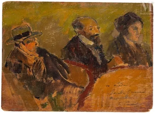 Personnages à l'opéra
