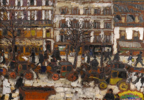József Rippl-Rónai — Le boulevard Montparnasse