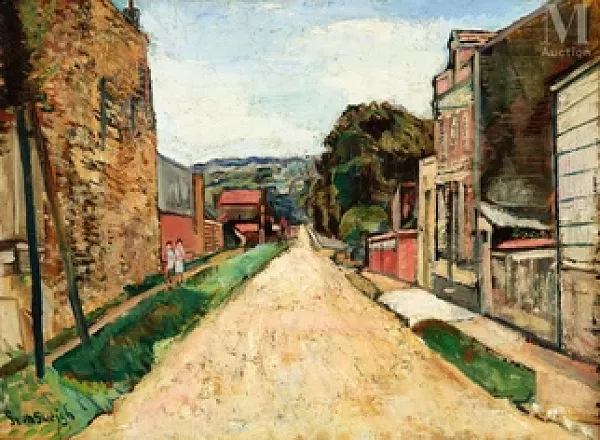 Sur la route de l’école, le Vésinet
