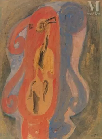 Chaise et violon