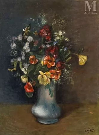 Fleurs dans un vase